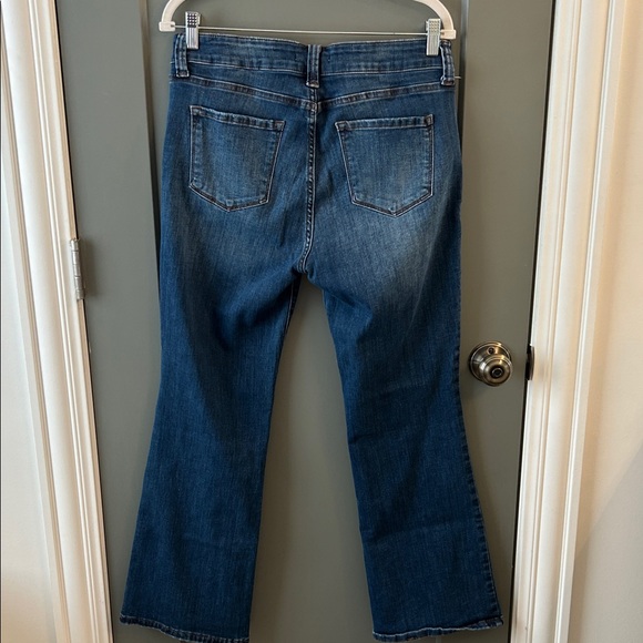 STS Blue Dark Wash Flare Jeans Women’s Size 30 Petite - Picture 5 of 5